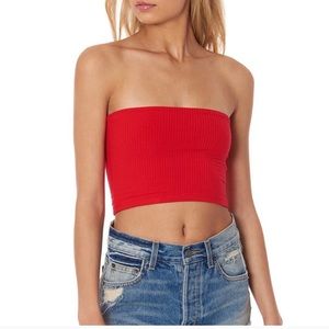 RED TUBE TOP
